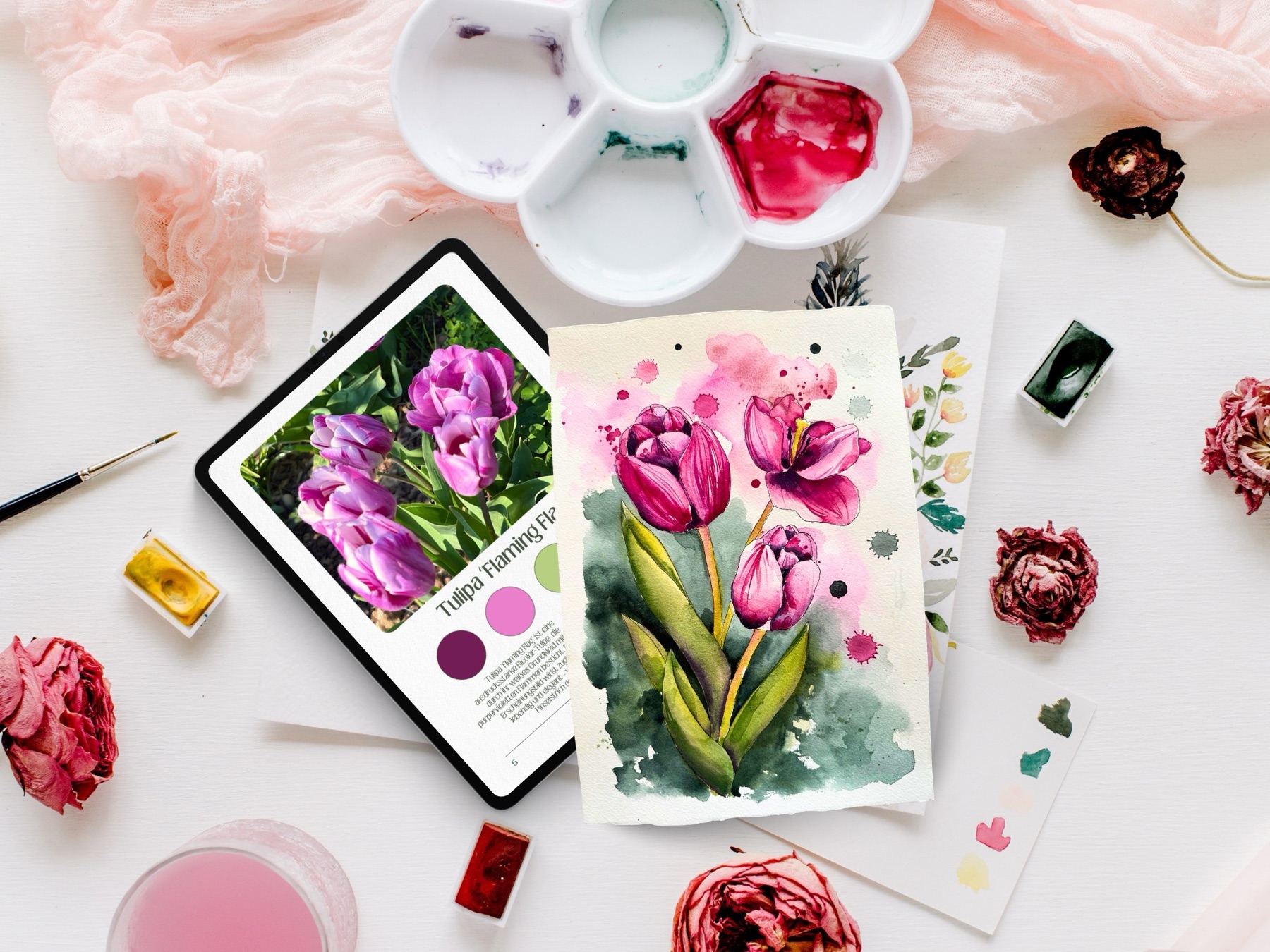 Watercolor impression
