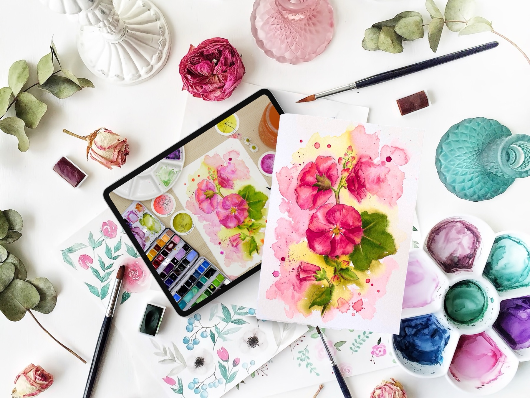 Watercolor impression