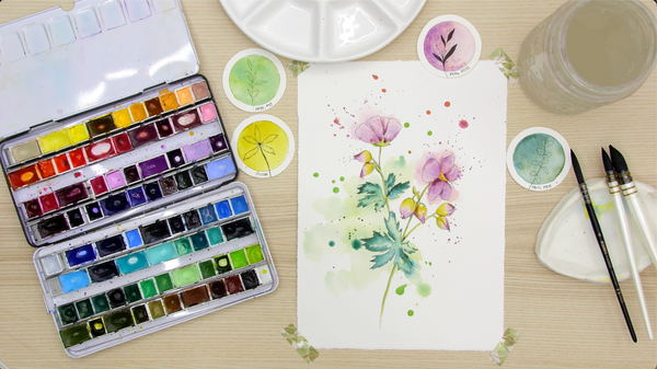 Nature Palette Vol. 2 Geranium pratense Video