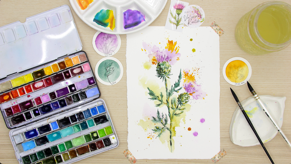 Nature Palette Vol. 2 Cirsium vulgare Video